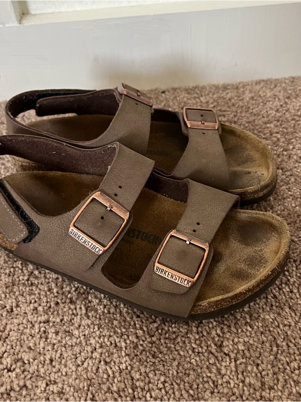 Birkenstock Kid's 32 (1-1.5) Classic Sandals.